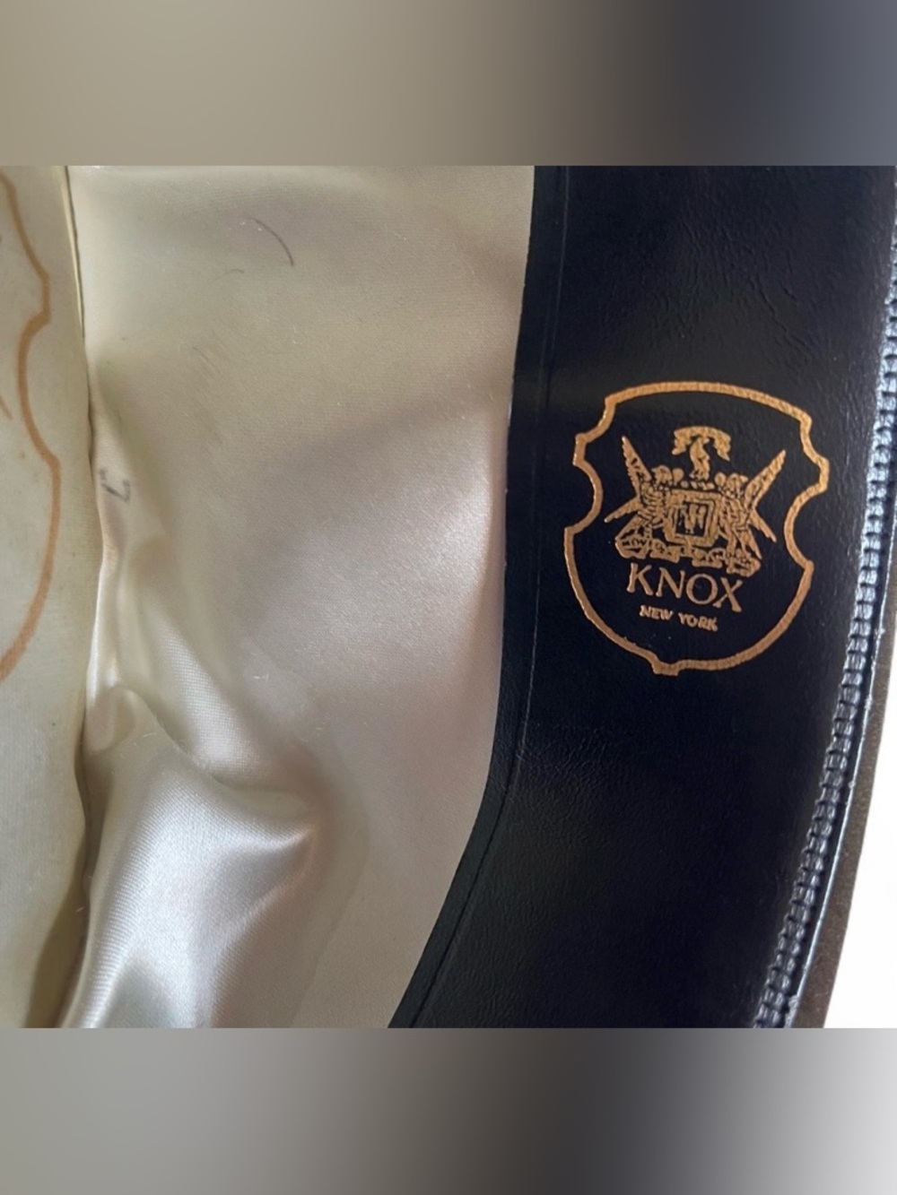 Vintage Knox Fedora Hat size 7 - Picture 9 of 10